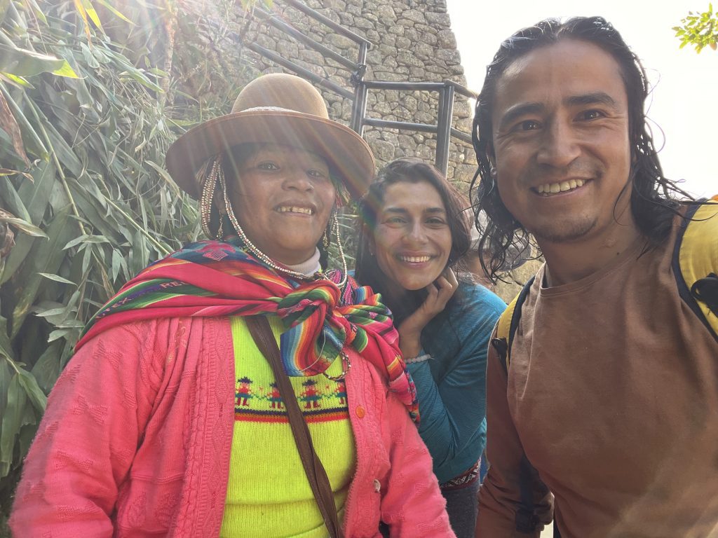 San Pedro ceremony in Machupicchu